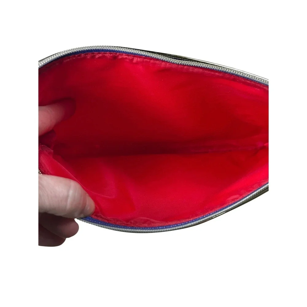 Estee‎ Lauder 2-Piece Cosmetic Makeup Bag Bundle Travel Pouches Beauty Print